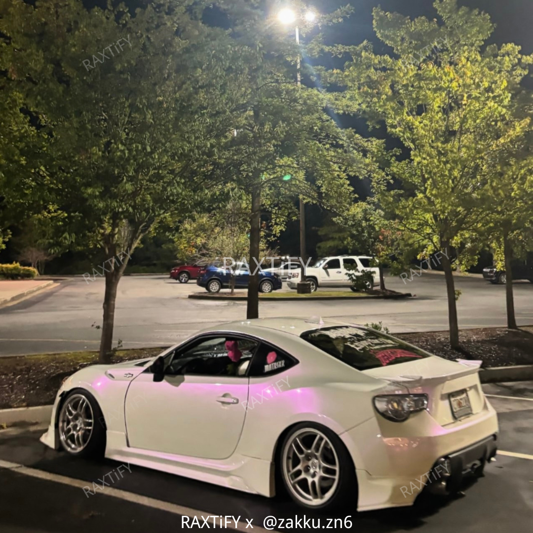 Color Shift White Purple Vinyl Wrap