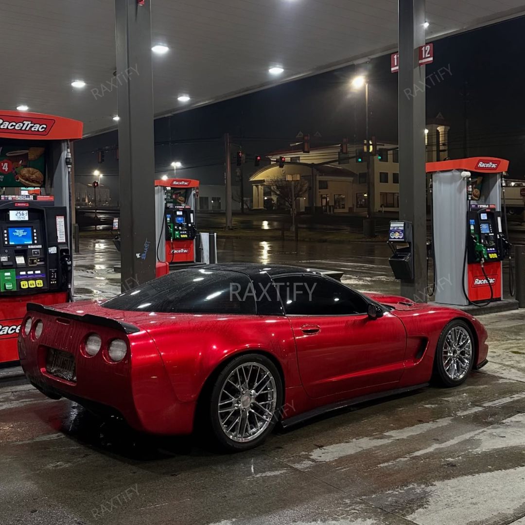 Corvette Gloss Metallic Gem Red Vinyl Wrap
