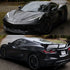 Corvette Matte Satin Black Vinyl Wrap