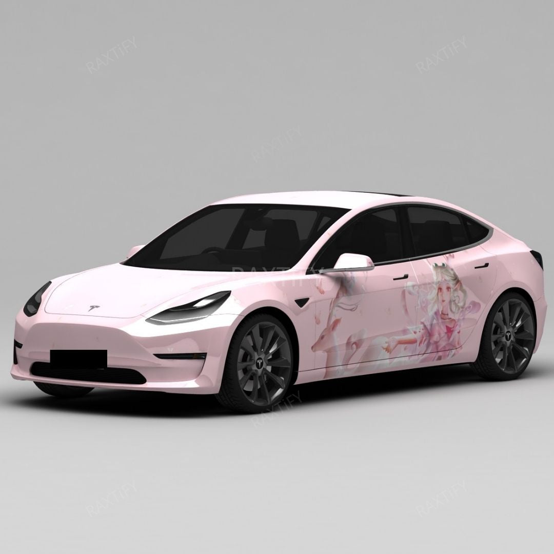 Custom Anime Vinyl Wrap