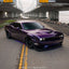 Dodge Challenger in Gloss Metallic Midnight Purple Vinyl Wrap