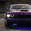 Dodge Challenger in Gloss Metallic Midnight Purple Vinyl Wrap
