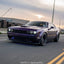 Dodge Challenger in Gloss Metallic Midnight Purple Vinyl Wrap