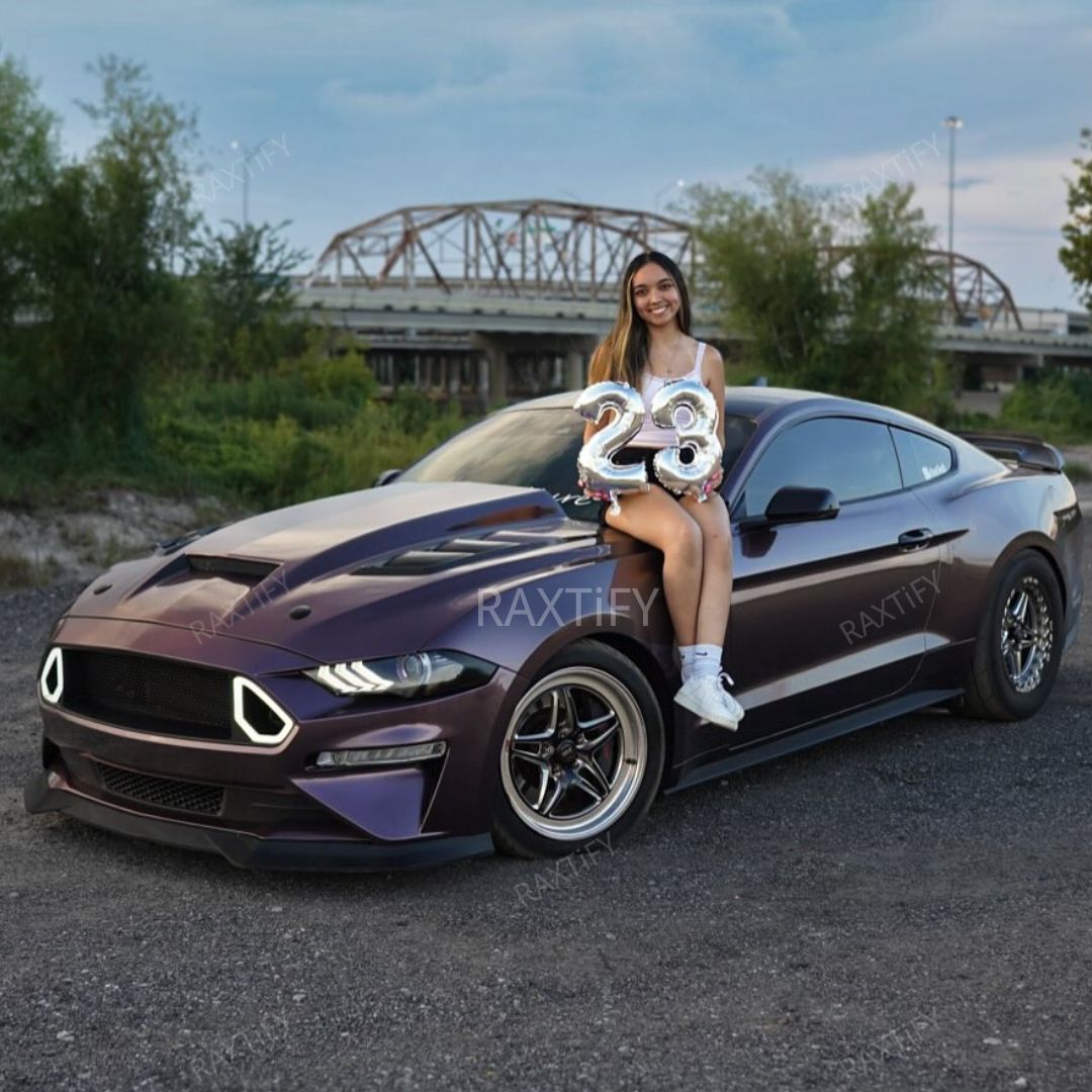 Gloss Metallic Eve Purple Vinyl Wrap
