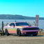 Dodge Challenger Laser Gloss Rouge Pink Vinyl Wrap