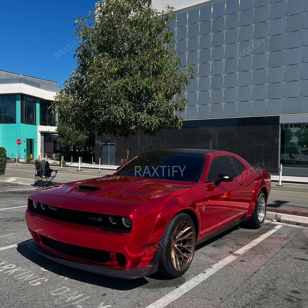 Mirror Chrome Red Vinyl Wrap