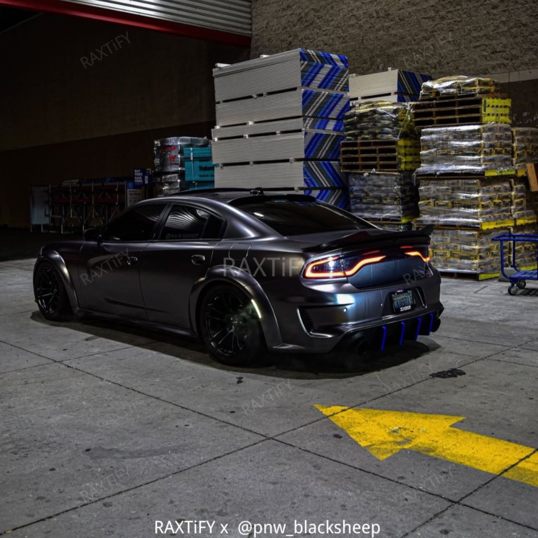 dodge charger wrapped in Satin Chrome AMG Gray Car Wrap