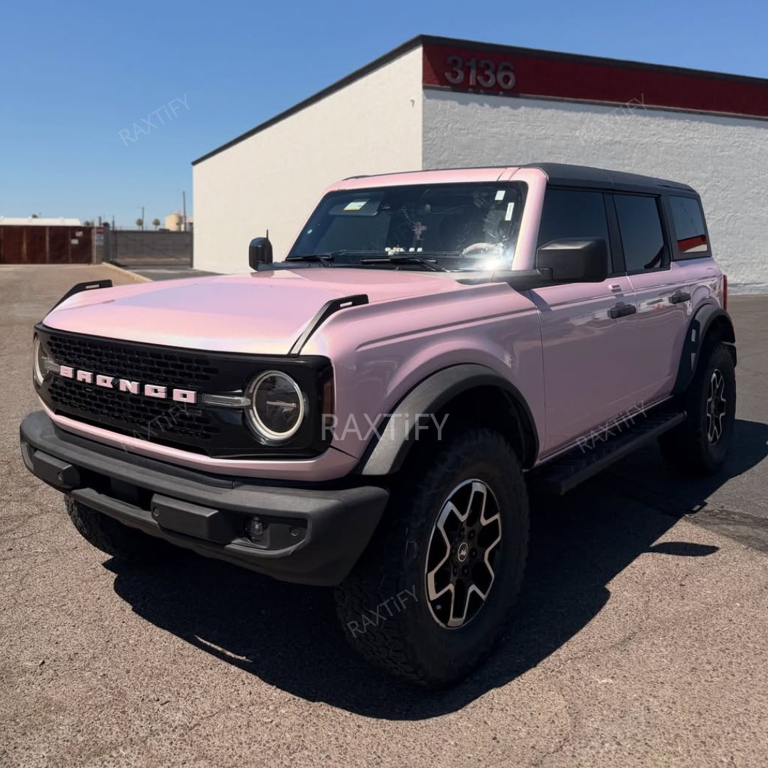 CARBOTTI ライトピンク Laser Gloss Rouge Pink Vinyl Wrap – RAXTiFY