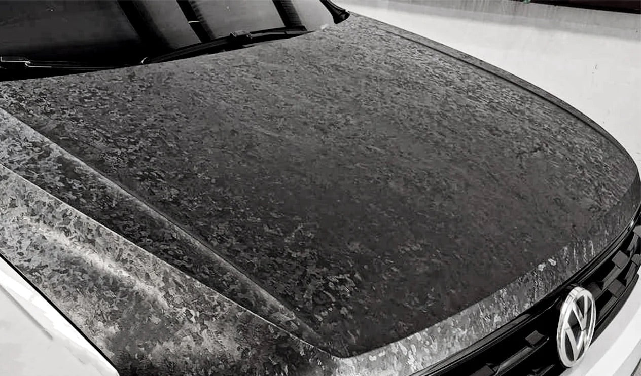 Gloss Forged Black Carbon Fiber Vinyl Wrap (Sold Out) raxtify