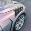 Gloss Cyber Silver Pink Vinyl Wrap details