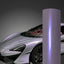Gloss Cyber Silver Purple Vinyl Wrap