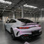 Gloss Cyber Silver Rose Car Wrap benz back look
