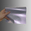 Gloss Cyber Silver Rose Car Wrap sample