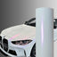 Gloss Cyber White Pink Car Wrap