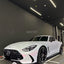Gloss Cyber White Pink Car Wrap benz look