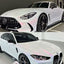 Benz Gloss Cyber White Pink Car Wrap