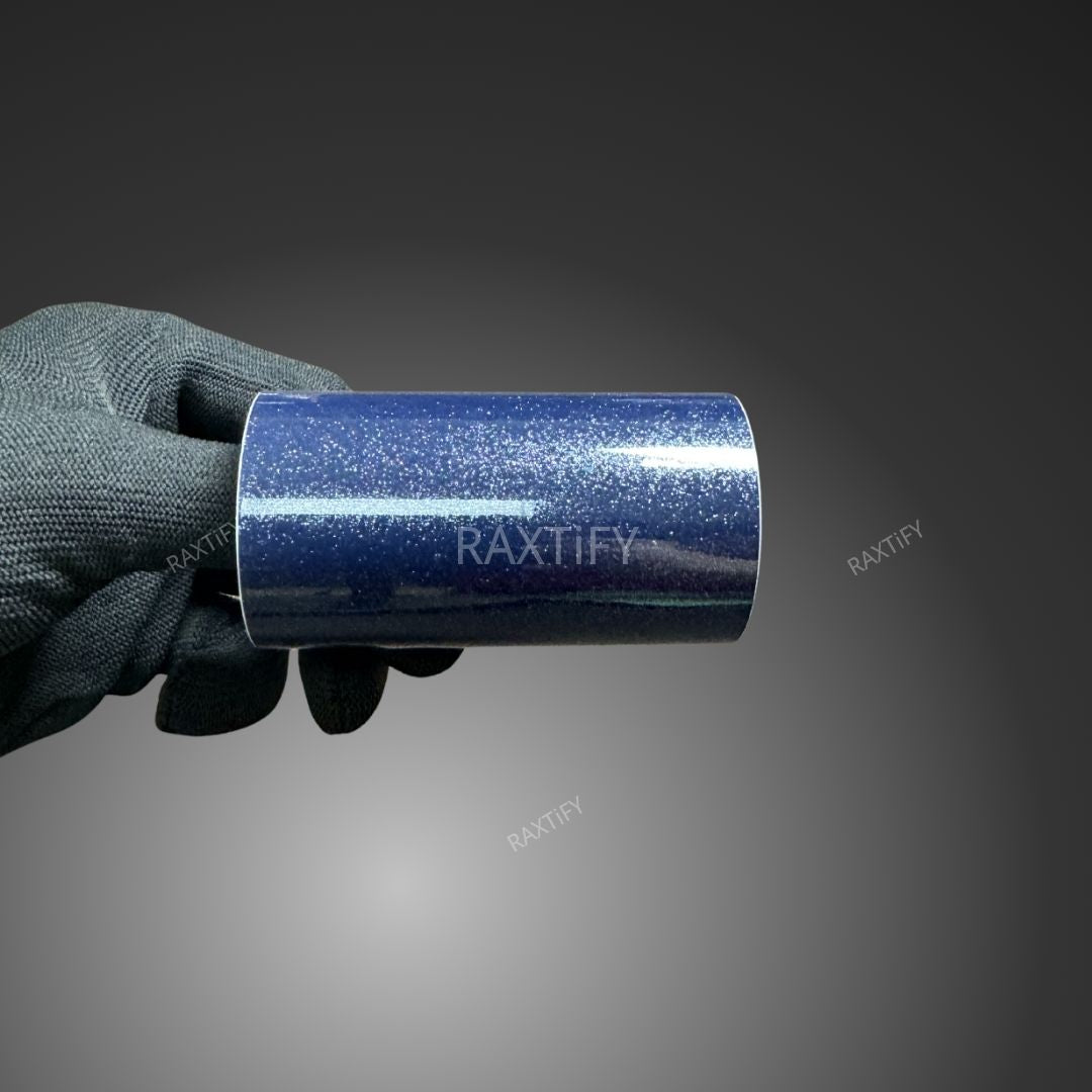Gloss Diamod Pearl Midnight Blue Vinyl Wrap swatch book