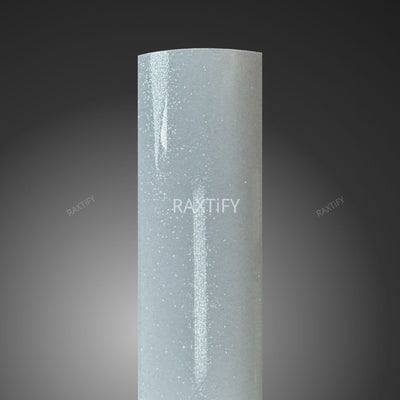 Gloss Diamod Pearl Nardo Gray Vinyl Wrap sample