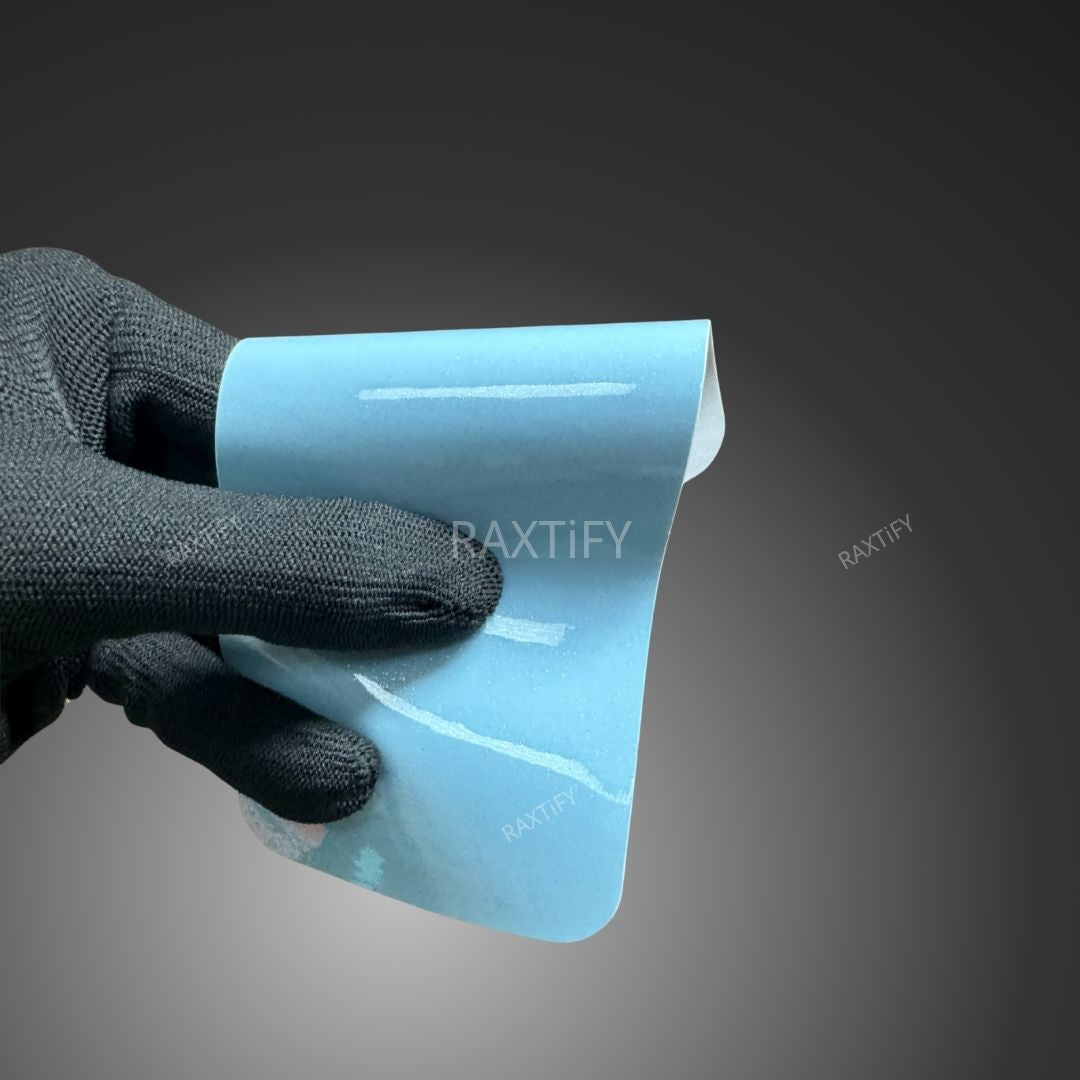 Gloss Diamod Pearl Marina Blue Vinyl Wrap card