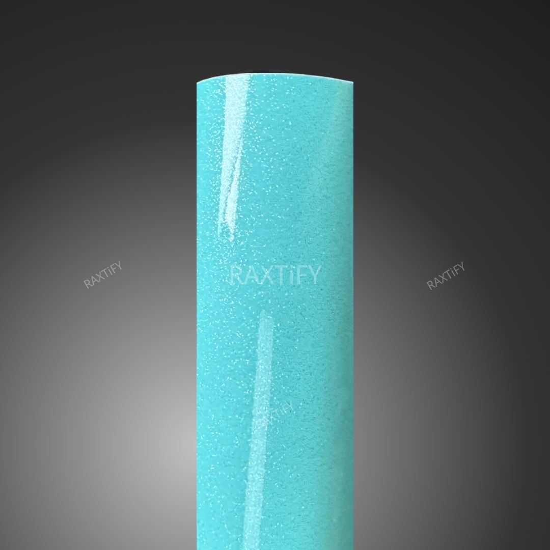 Gloss Diamod Pearl Tiffany Blue Vinyl Wrap