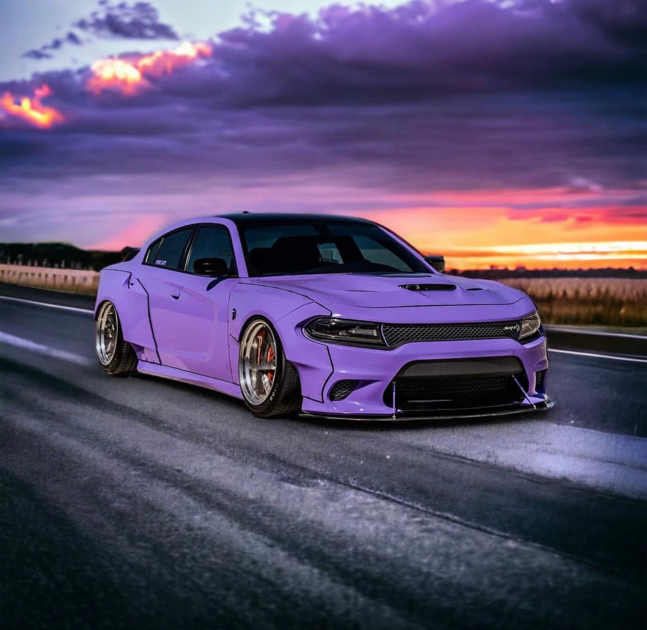 Gloss Lavender Purple Vinyl Wrap