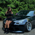 Gloss Metallic Glitter Diamond Black Car Wrap Vinyl
