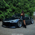 Gloss Metallic Glitter Diamond Black Car Wrap