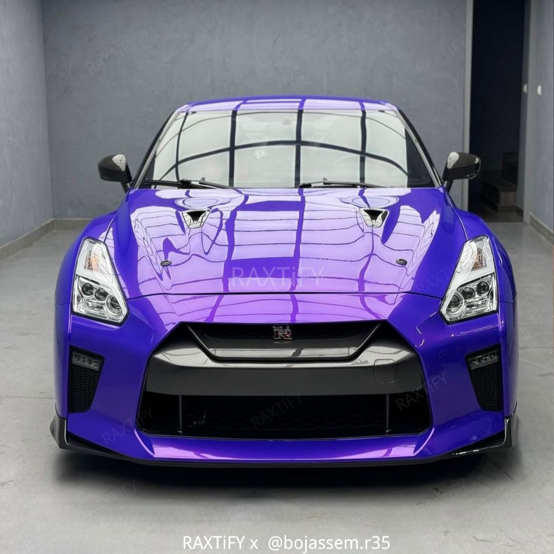 Gloss Metallic Magenta Purple Vinyl Wrap