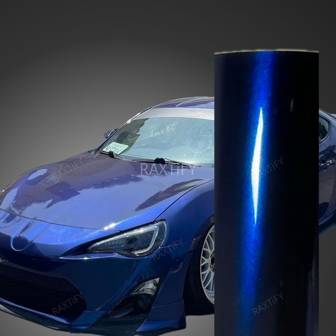 Gloss Metallic Tanzanite Blue Vinyl Wrap