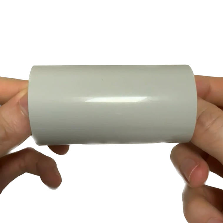 Gloss Ash Gray Vinyl Wrap sample