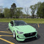 Gloss Avocado Green Vinyl Wrap hyundai