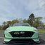 Gloss Avocado Green Vinyl Wrap hyundai front