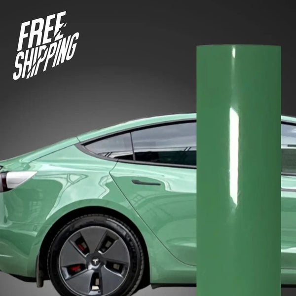 Gloss Berry Green Vinyl Wrap – RAXTiFY