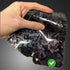 Gloss Black Red Forged Carbon Fiber Vinyl Wrap