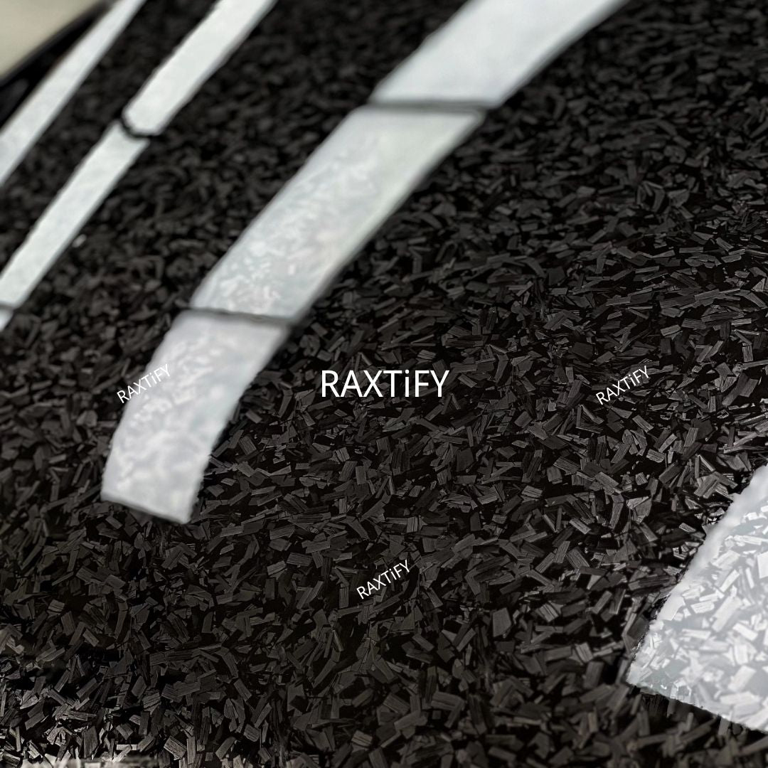 Gloss Camouflage Black Forged Carbon Vinyl Wrap
