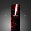 Gloss Camouflage Black Red Forged Carbon Vinyl Wrap