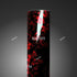 Gloss Camouflage Black Red Forged Carbon Vinyl Wrap