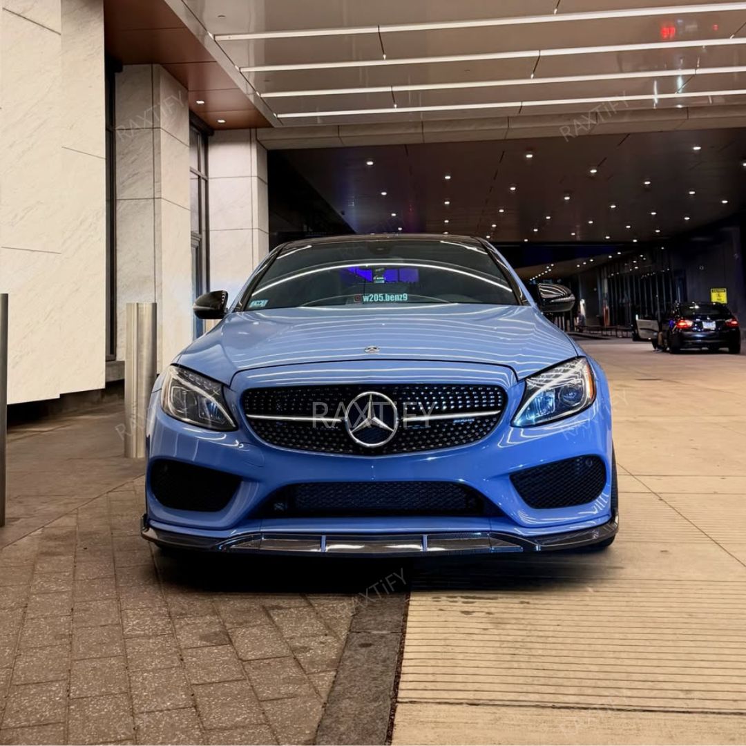 Benz Gloss China Blue Vinyl Wrap