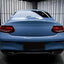Gloss China Blue Vinyl Wrap rear