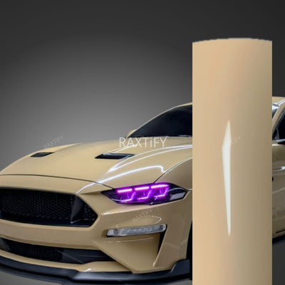 Gloss Concord Buff Vinyl Wrap