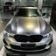 Gloss Cyber Silver Gold Vinyl Wrap bmw hood