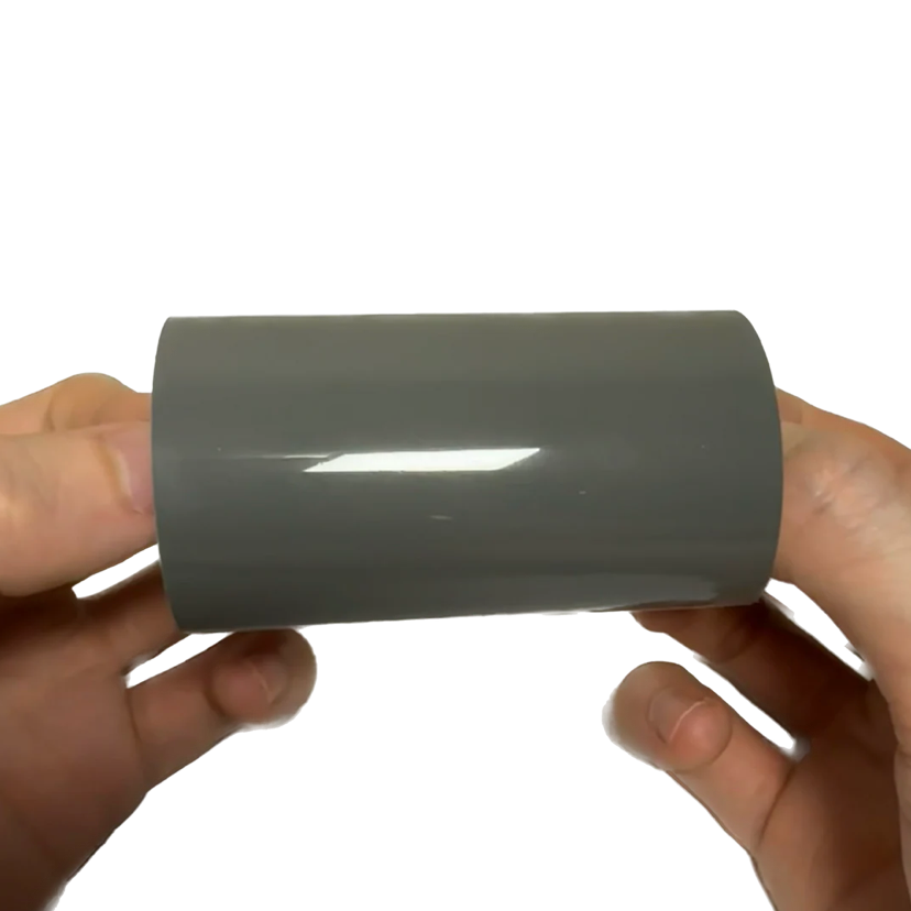 Gloss Dark Nardo Gray Vinyl Wrap swatch card