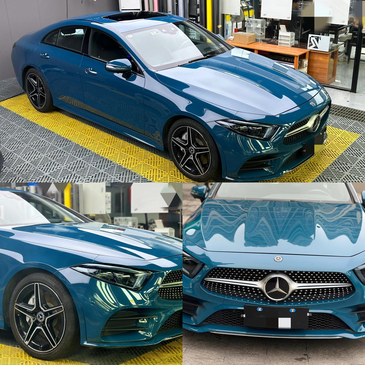 Gloss Deep Blue Vinyl Wrap