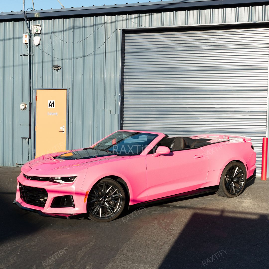 Gloss Diamond Pearl Azalea Pink Vinyl Wrap – RAXTiFY