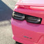 Gloss Diamond Pearl Azalea Pink Vinyl Wrap camaro details