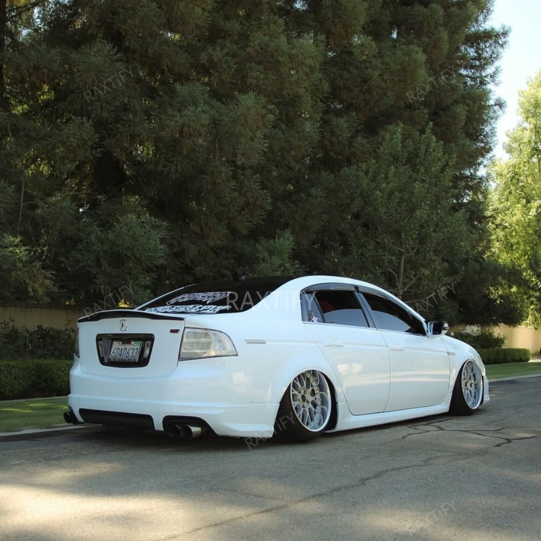 Acura Gloss Diamond Pearl White Vinyl Wrap day look
