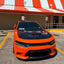 Gloss Hermes Orange Car Wrap