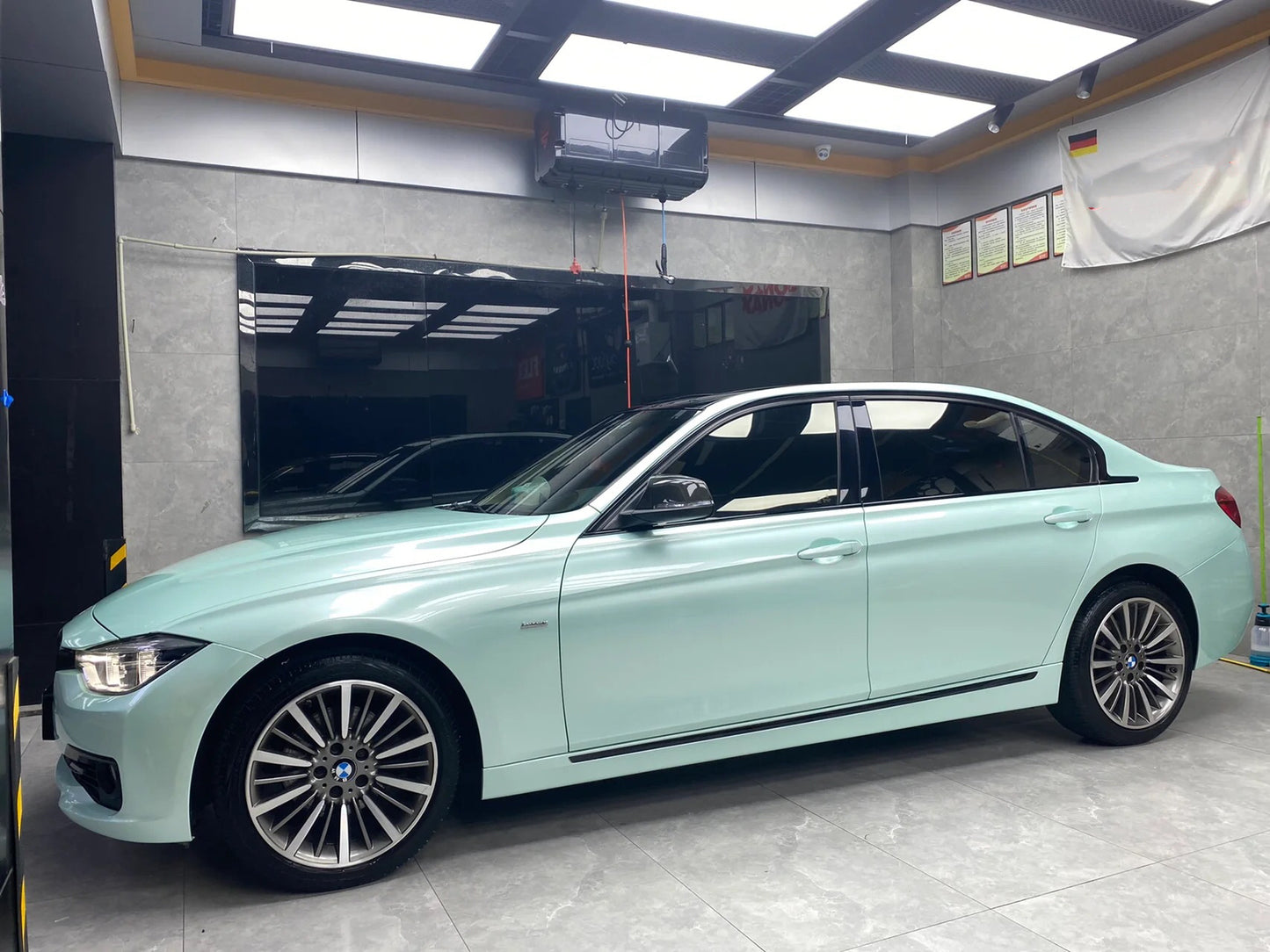 Gloss Jade Green Car Wrap