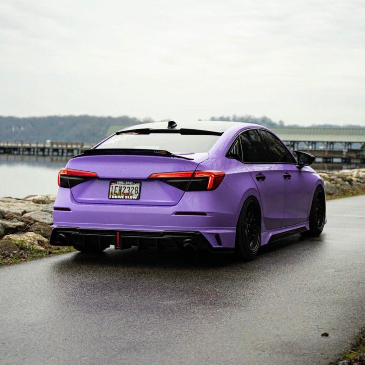 Gloss Lavender Purple Vinyl Wrap