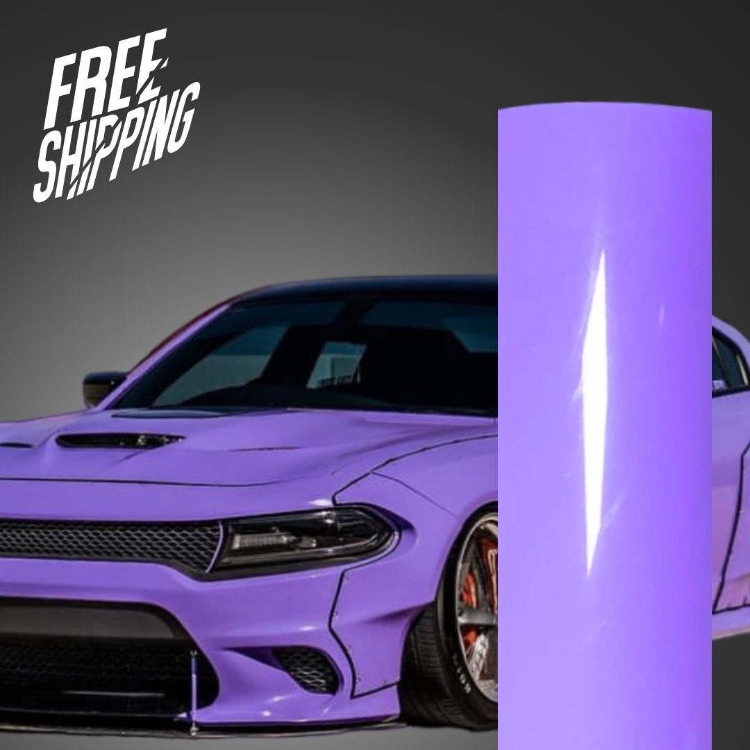 Gloss Lavender Purple Vinyl Wrap